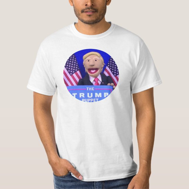 TheTrumpPuppet Art-Wirtschafts-T - Shirt (Vorderseite)