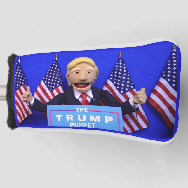 TheTrumpPuppet Putter-Abdeckung Golf Headcover (Vorderseite)