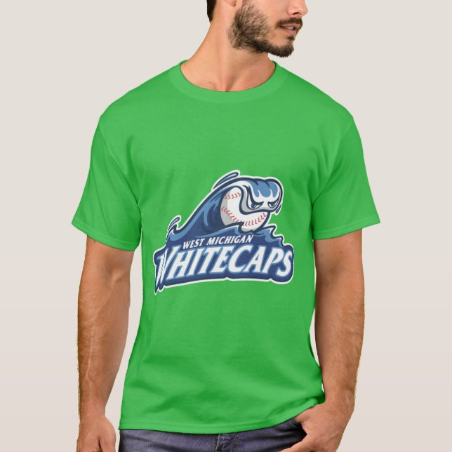 TheWestMichiganWhitecaps Logo T-Shirt (Vorderseite)