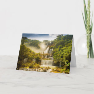Thi Lor SU Wasserfall Thailand Karte