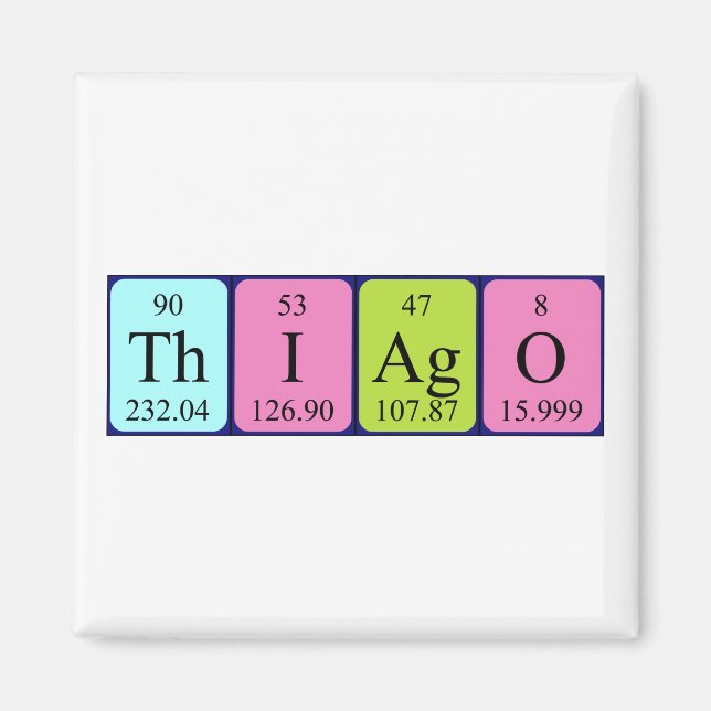 Thiago Periodenmagnet Magnet (Vorne)