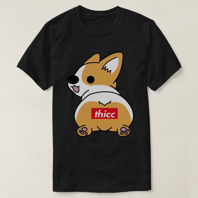 Thicc Corgi Butt Essential T-Shirt (Design devant)
