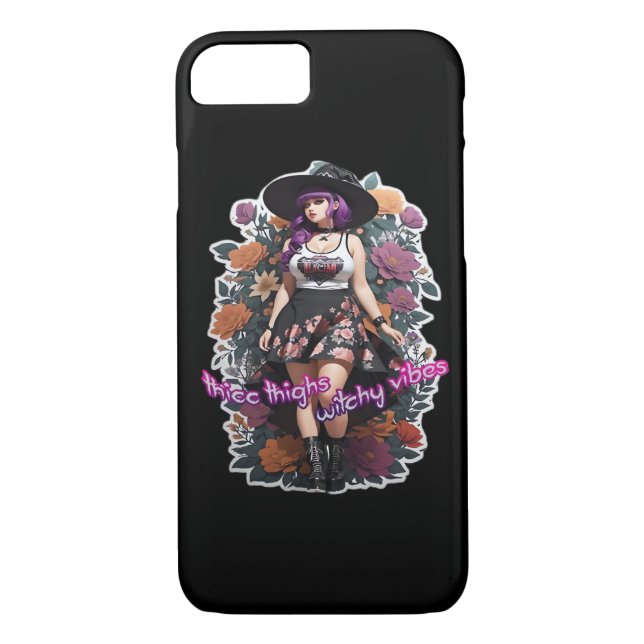Thicc Thighs Witchy Vibes - Whimsigoth Hexenkern Case-Mate iPhone Hülle (Rückseite)