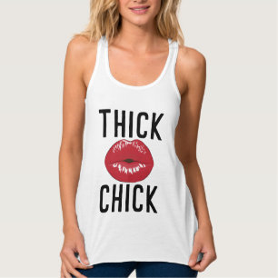 THICK CHICK CURVY Ladys T - Shirt