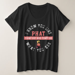 THICK CHICK GROßE GRÖßE T-Shirt