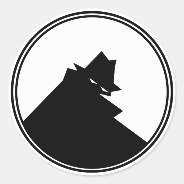 THIEF RUNDER AUFKLEBER (Vorderseite)