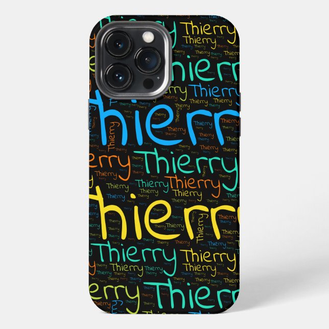 Thierry iPhone 13 Pro Max Hülle (Rückseite)