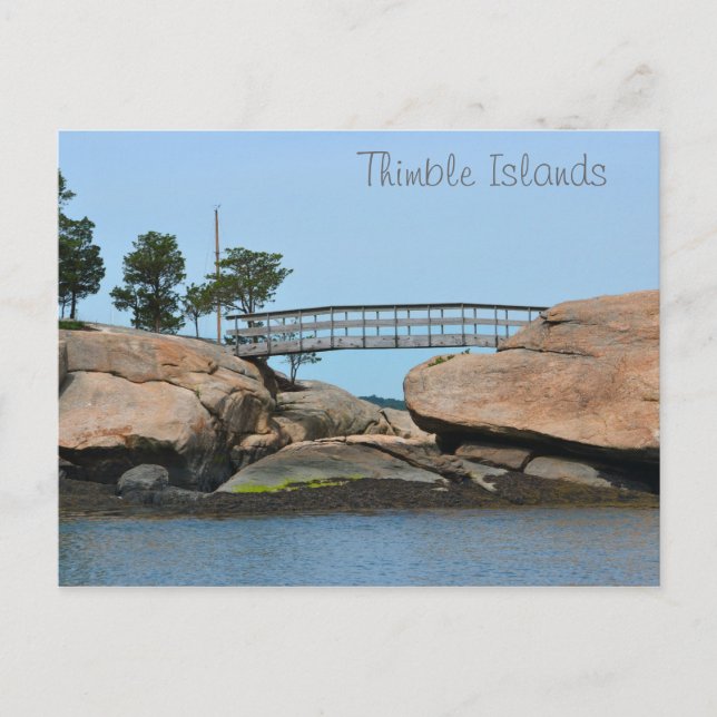Thimble Island Postcard Postkarte (Vorderseite)