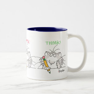 THIMK! von Boynton Zweifarbige Tasse