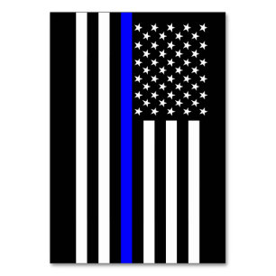 Thin Blue Line American Style Tischnummer