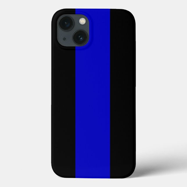 Thin Blue Line Case-Mate iPhone Hülle (Rückseite)
