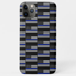Thin Blue Line-Flagge Case-Mate iPhone Hülle