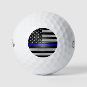 THIN BLUE LINE GOLFBALL