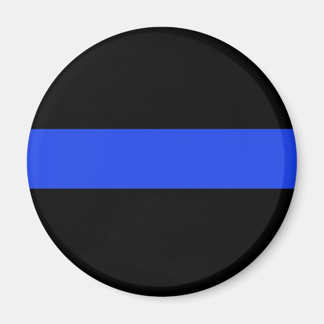Thin Blue Line Magnet (Vorne)