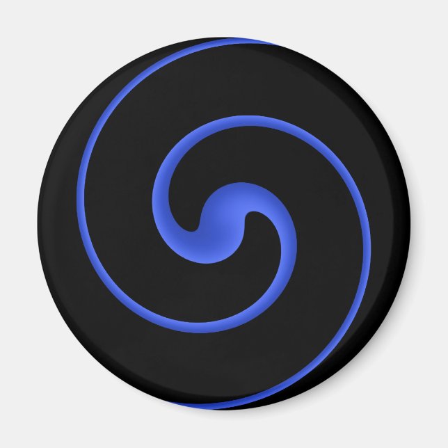 Thin Blue Line Magnet (Vorne)