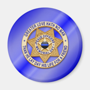 Thin Blue Line Magnet