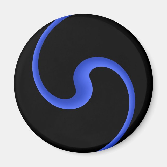 Thin Blue Line Magnet (Vorne)