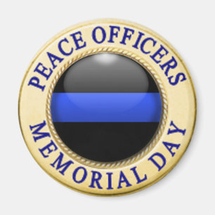 Thin Blue Line Magnet