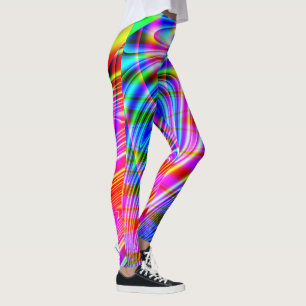 Thin Blue Line - Mesmerisierende Leggings