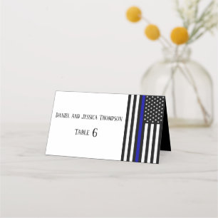 Thin Blue Line Platzkarte