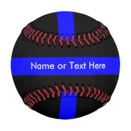 Thin Blue Line Police Baseball