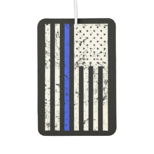 Thin Blue Line - Polizeichef - Auto Freshner Autolufterfrischer