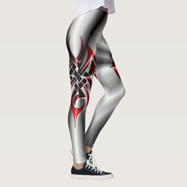Thin Blue Line - Sternexplosion Leggings (Rechts)