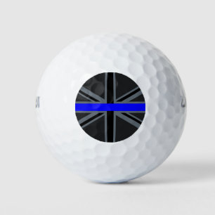 Thin Blue Line Union Jack Golfball