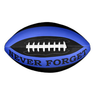 Thin Blue Line Vergessen Sie nie Football