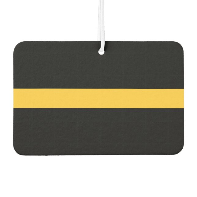 Thin Gold Line Flagge Autolufterfrischer (Vorderseite)