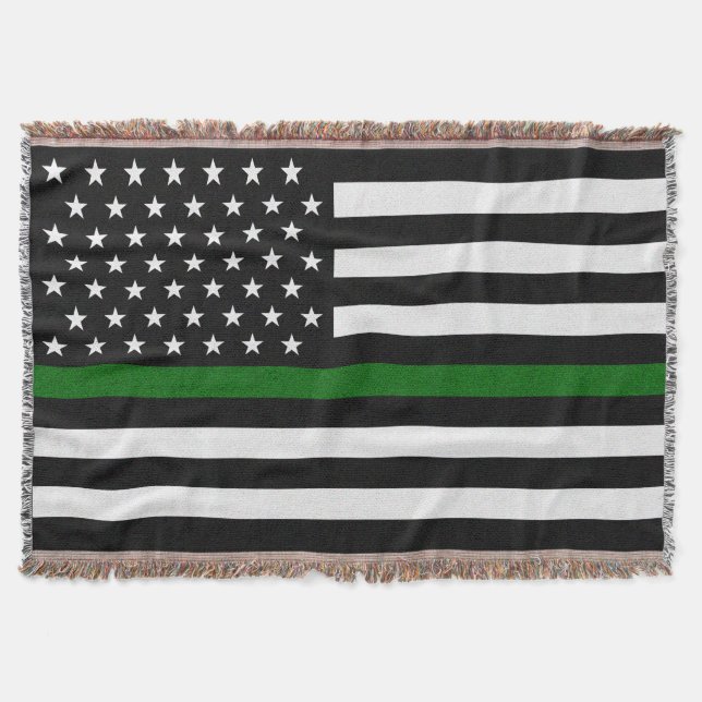 Thin Green Line Border Ptl/Park Rngr/Animal Contro Decke (Vorderseite)