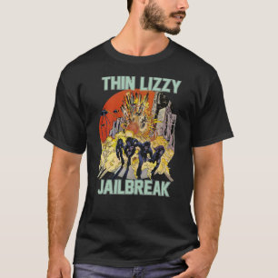 Thin Lizzy Jailbreak Explosion Vintages Geschenk f T-Shirt