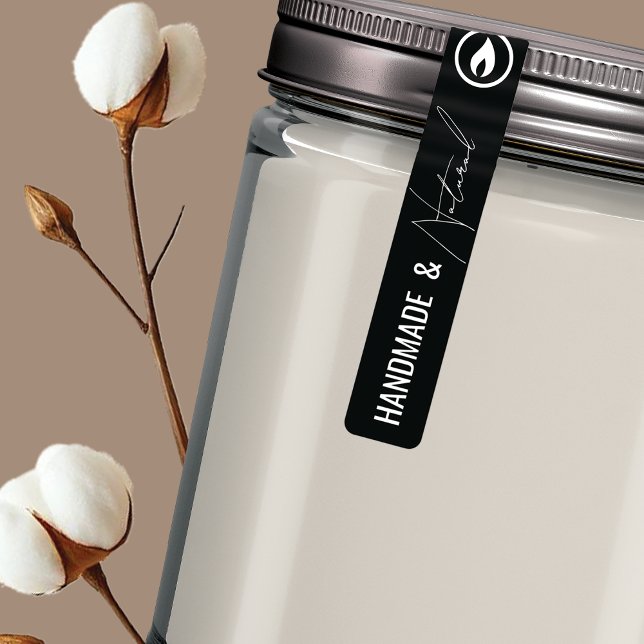 Thin Modern Jar Tamper-Proof Siegel Label Etiketten (Von Creator hochgeladen)