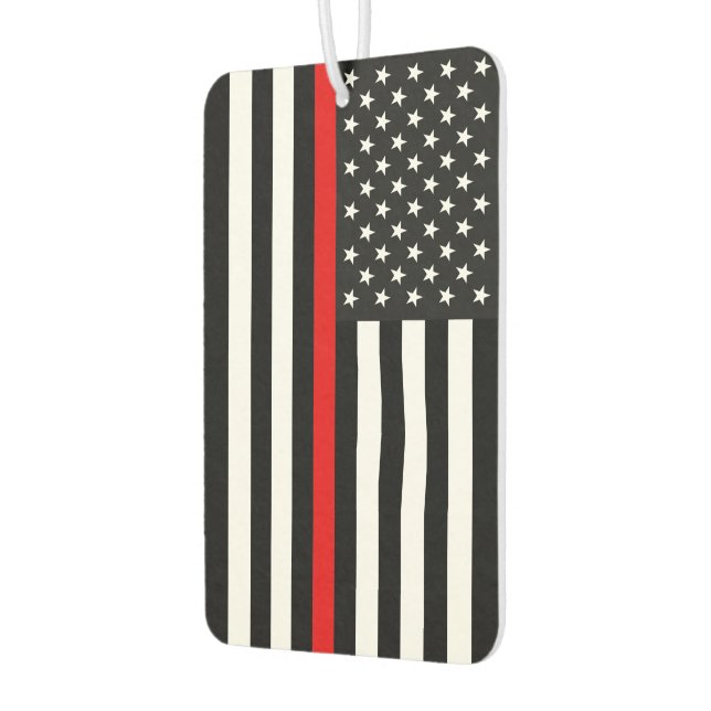 Thin Red Line American Flag Autolufterfrischer (Links)