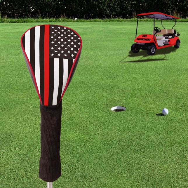 Thin Red Line American Flag Golf Headcover (Von Creator hochgeladen)