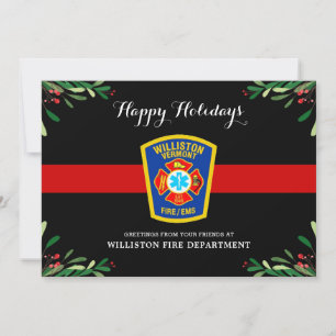 Thin Red Line Feuerwehr Weihnachten