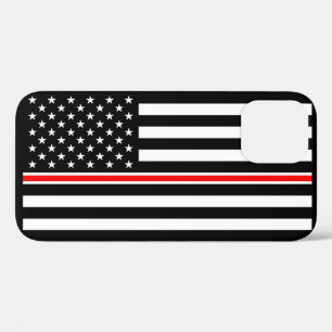 Thin Red Line Flag: Feuerwehrheldengedächtnis Case-Mate iPhone Hülle