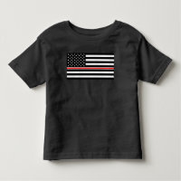 Thin Red Line Flag: Feuerwehrheldengedächtnis