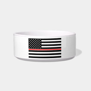 Thin Red Line Flag: Feuerwehrmann Heldengedenkfeie Napf