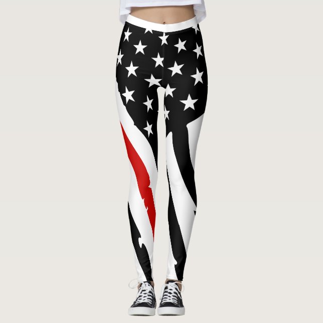 Thin Red Line Leggings (Vorderseite)