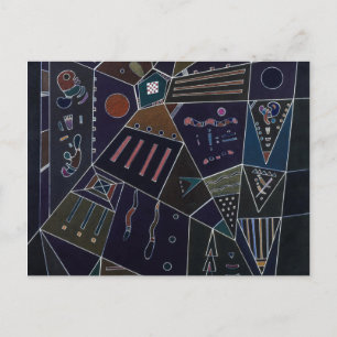 Thin Threads, 1943 von Wassily Kandinsky Postkarte
