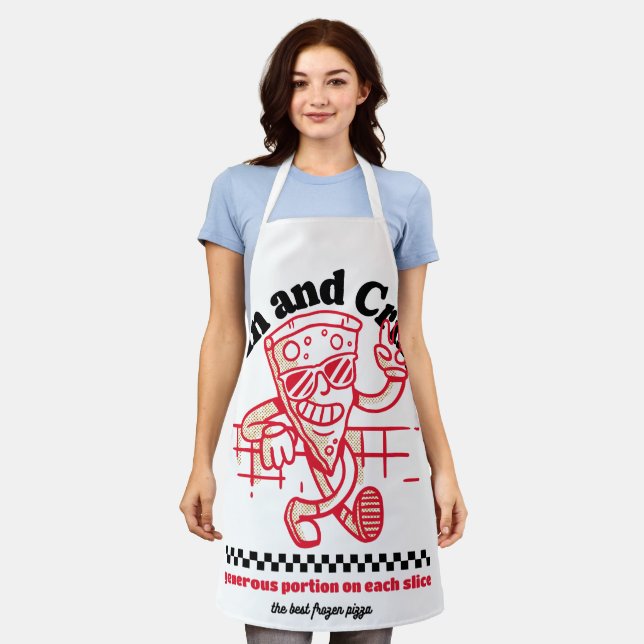 Thin und Crispy Schürze (Getragen)