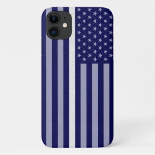 Thin White Line Doc/Nurse/Paramedian Glitzer Flag Case-Mate iPhone Hülle