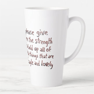 Things Fragile and Lovely mug Milchtasse