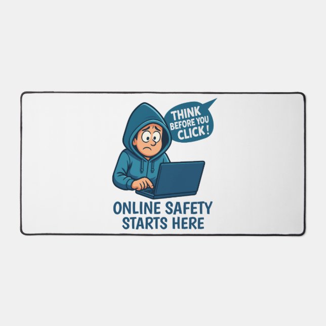 Think Before You Click - Online Safety Awareness (Recto)