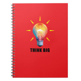 Think Big Design Spiral Foto Notebook Notizblock