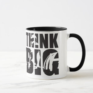 Think Big - Gym Motivation Tasse