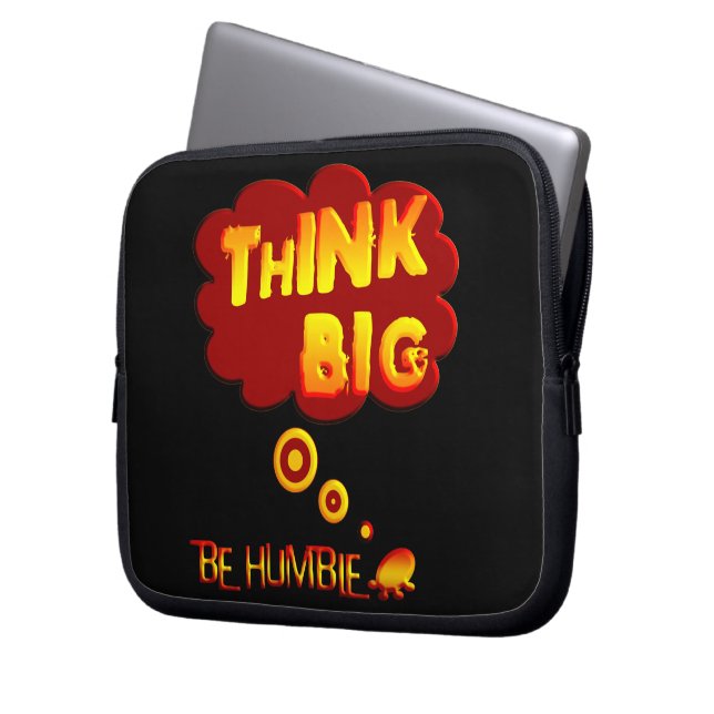 Think Big Laptopschutzhülle (Vorderseite Links)
