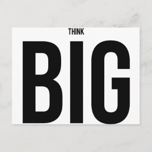 Think BIG Postkarte