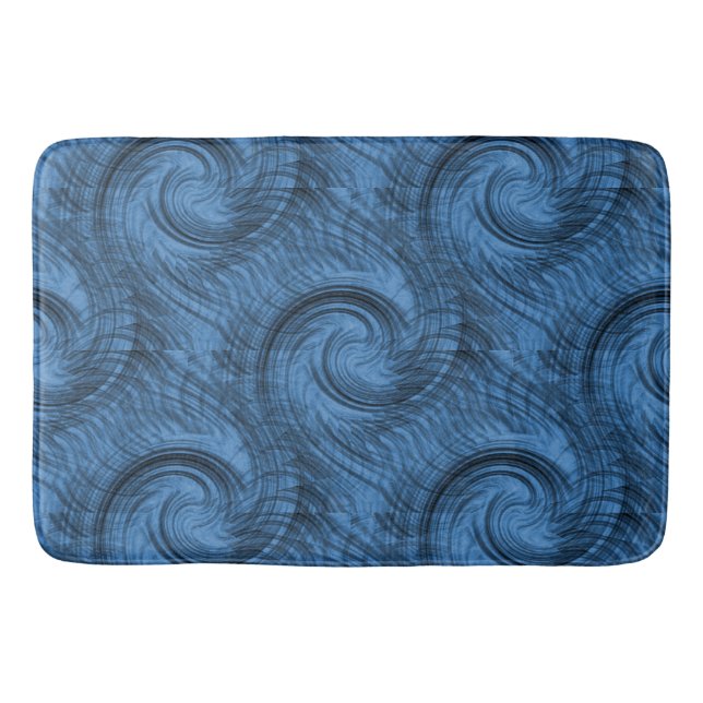 Think Blue... Badematte (Vorderseite)